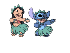 How To Draw Lilo And Stitch