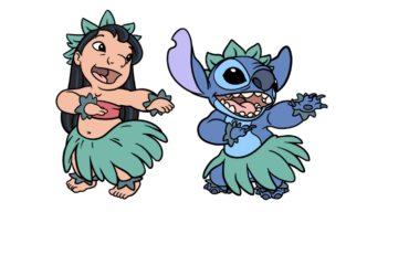 How To Draw Lilo And Stitch