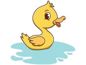How To Draw Duck Drawing For Kids