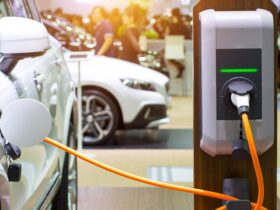 What are the pros of an electric car charging station?