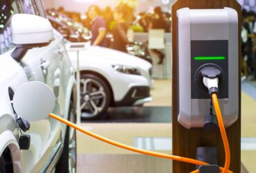 What are the pros of an electric car charging station?